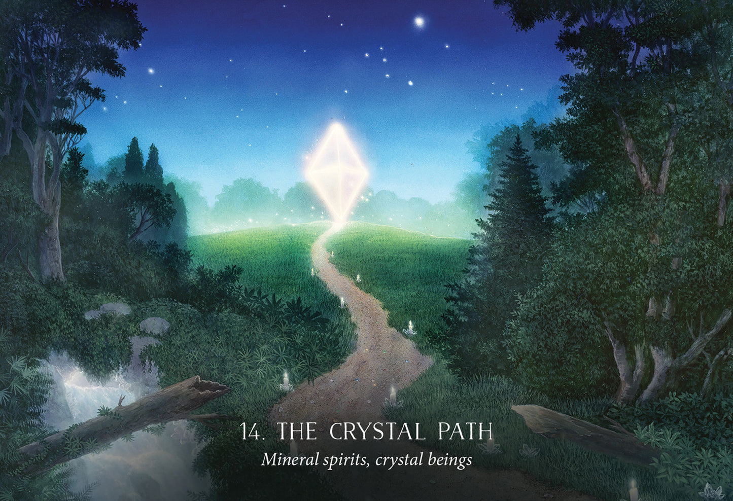 the crystal path card