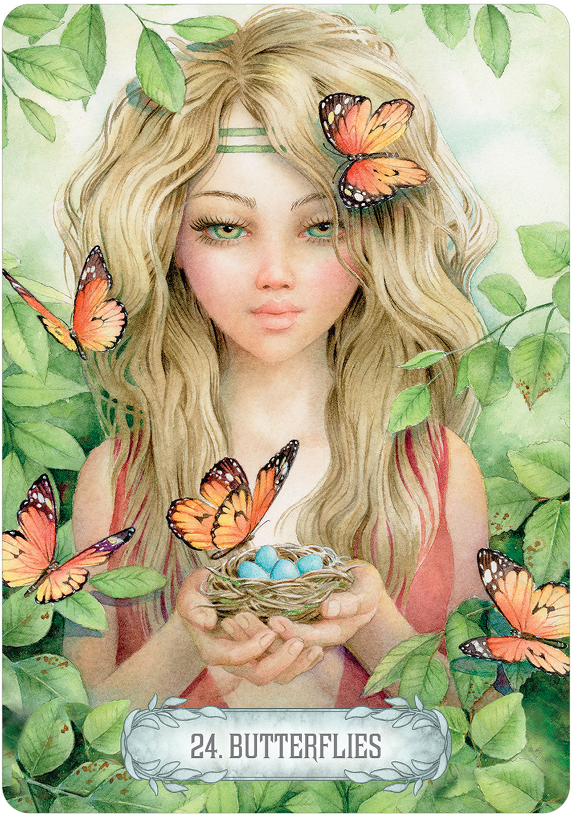 Butterflies card