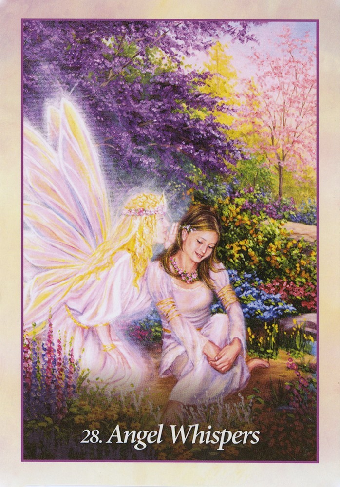 angel whispers card