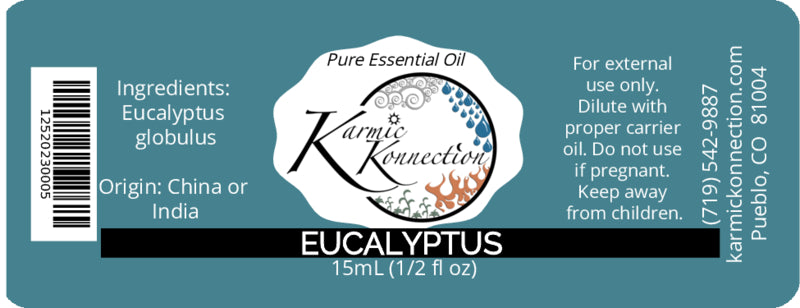 100% pure eucalyptus oil  1/2 oz