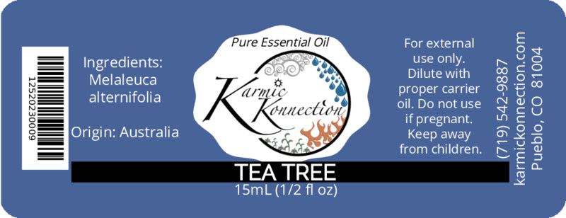 100% pure essential oil tea tree .5 oz