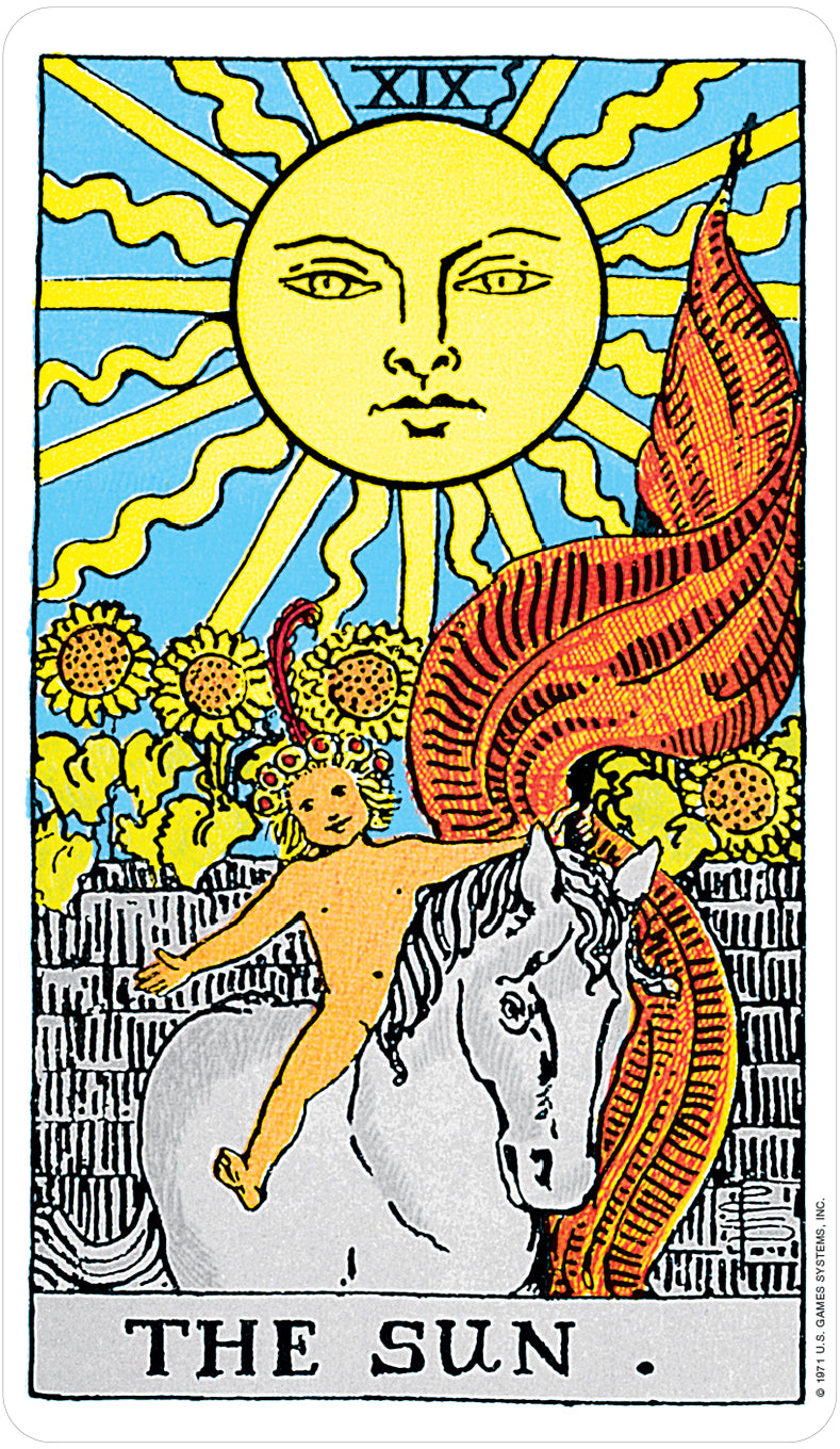 the sun card