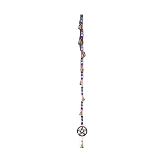 pentacle with brass bells
