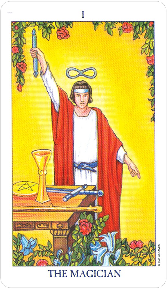 the magician card