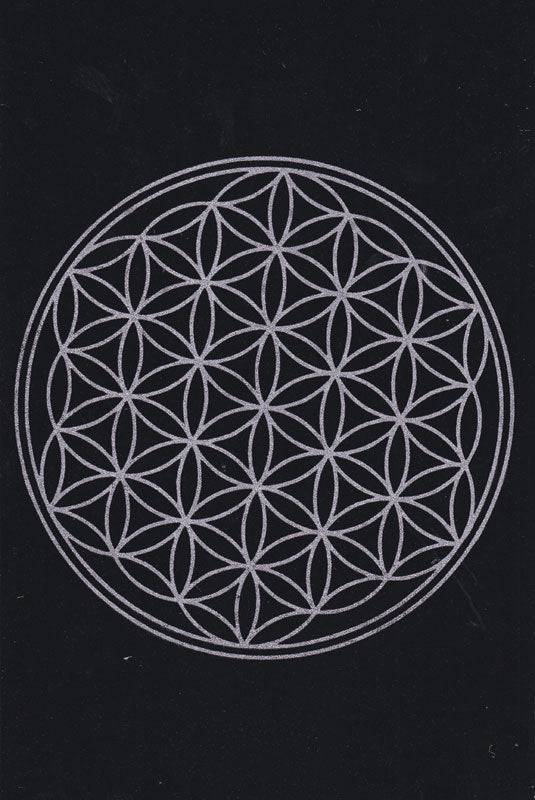 Flower of Life crystal grid cloth