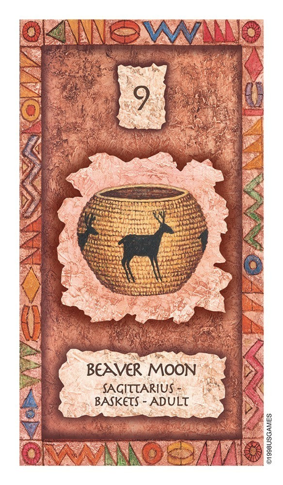 9; Beaver Moon card