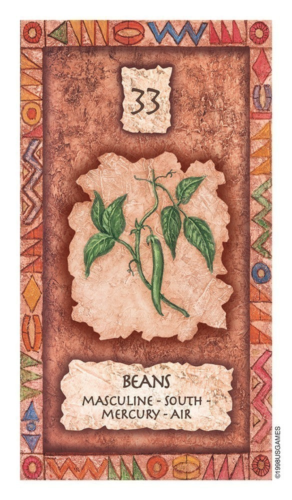 33; beans card