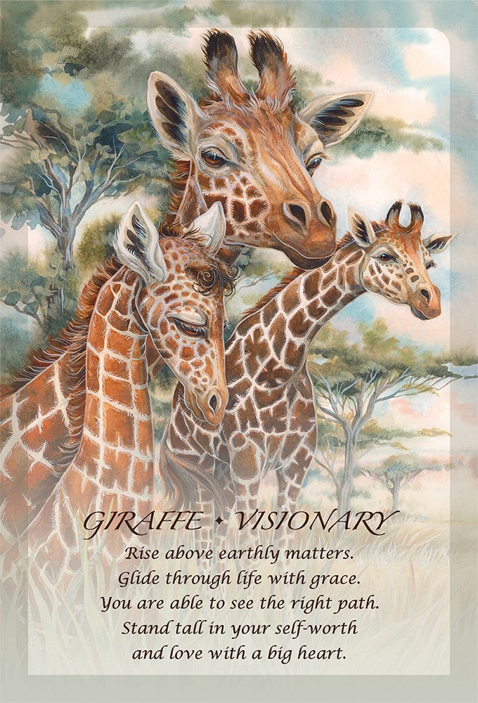 giraffe visionary card