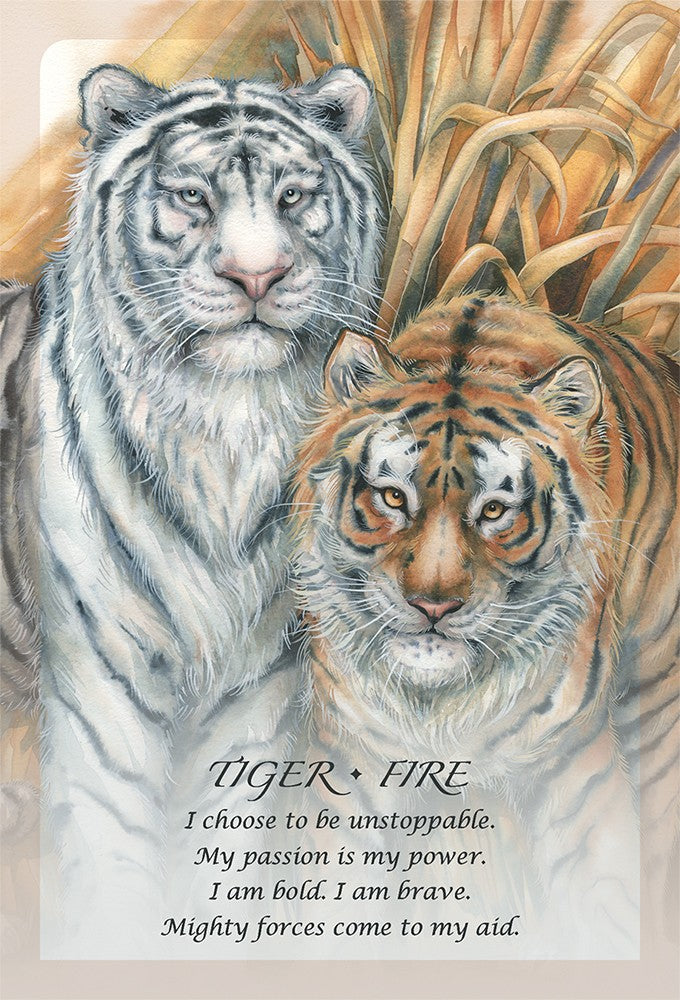 tiger fire card