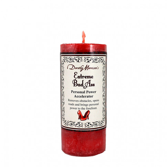 Dorothy Morrison's Extreme Badass limited edition candle - Personal Power Accelerator