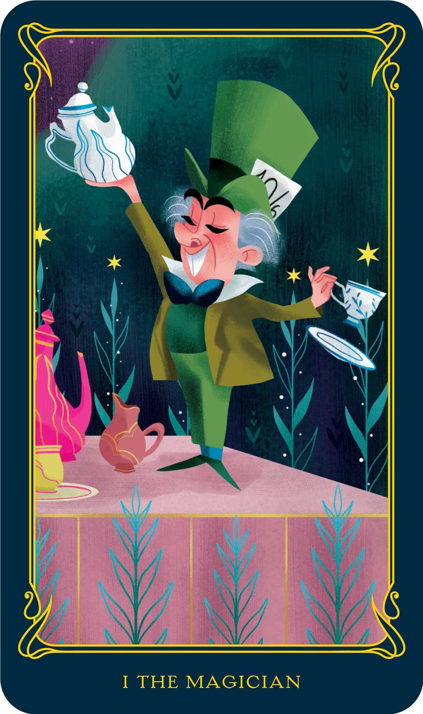 The Magician (Mad Hatter) card 