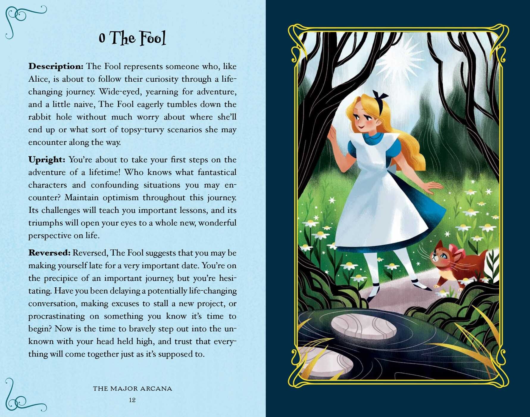 The Fool (Alice) card & descripiton