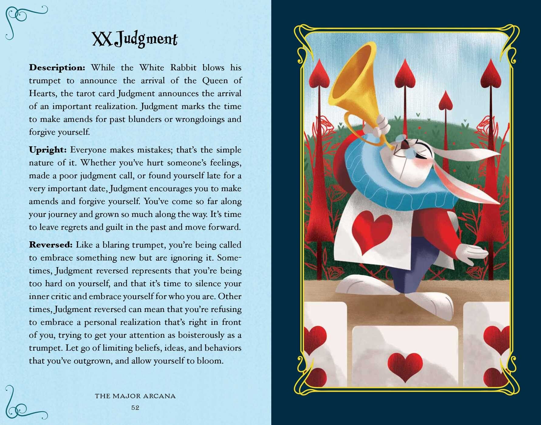 Judgement (White Rabbit) card & description