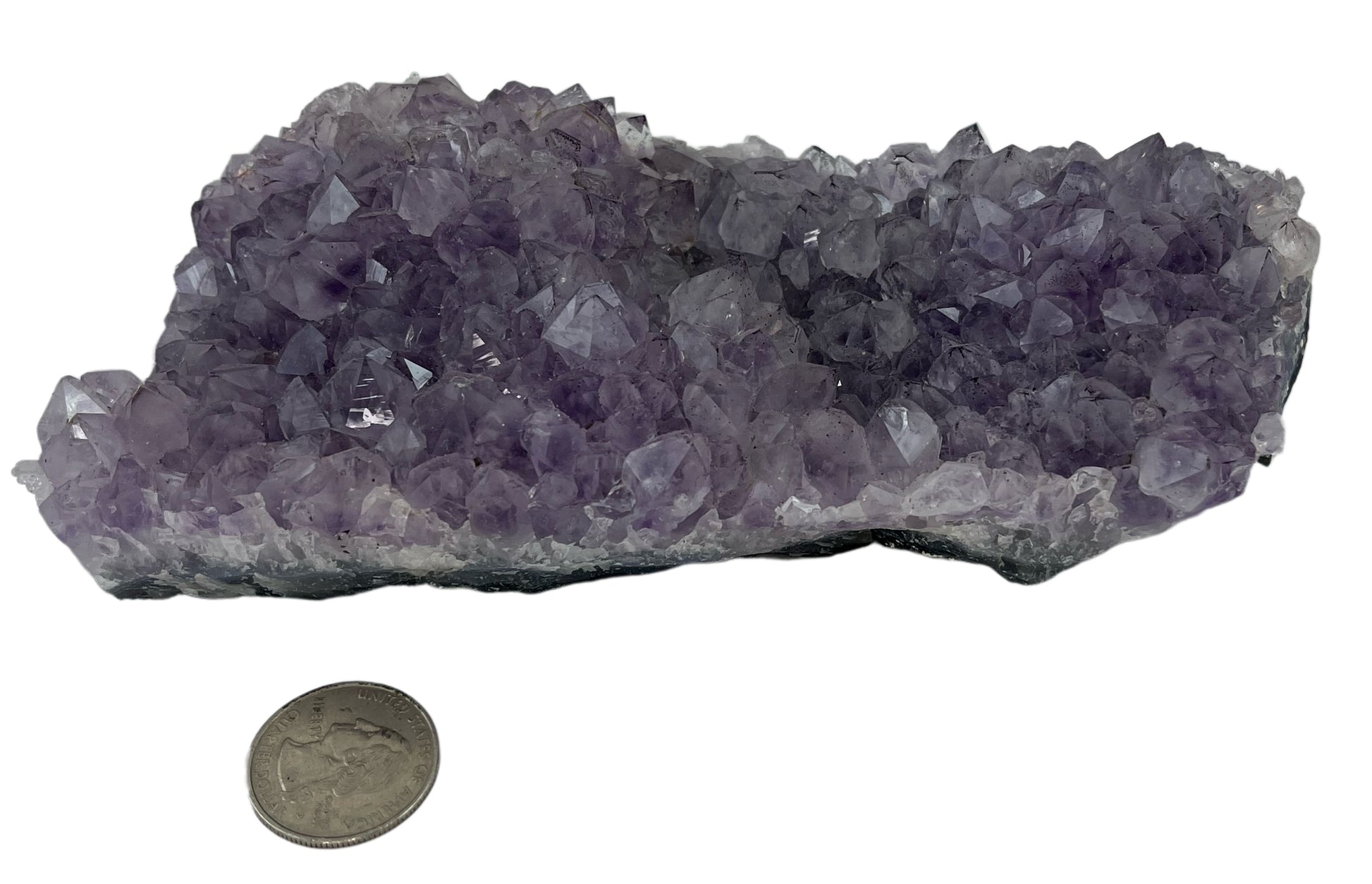 Very large purple crystal, roughly 3 in by 6 in 
