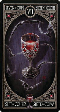 7 of cups card