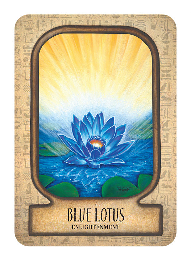 blue lotus card