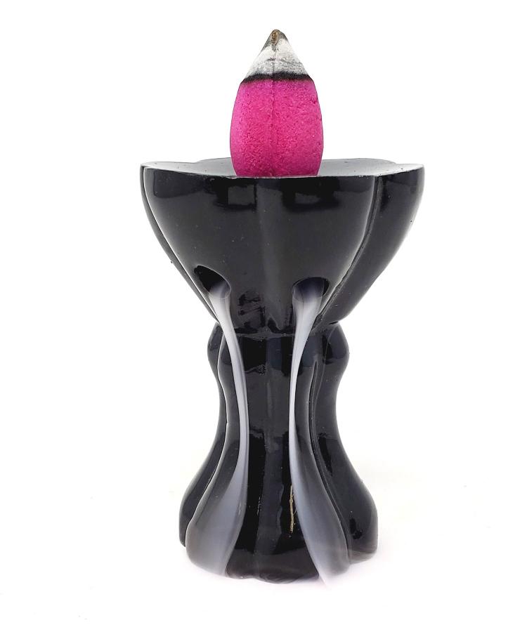 lotus backflow incense cone burner