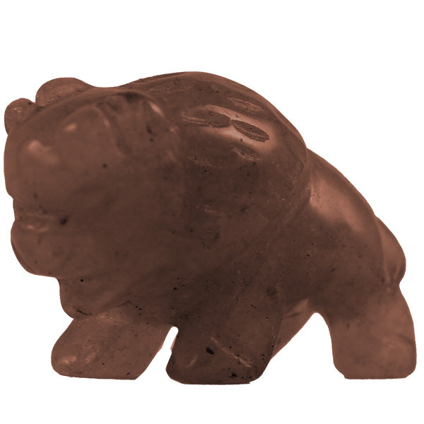 Bison mini power animal figurine