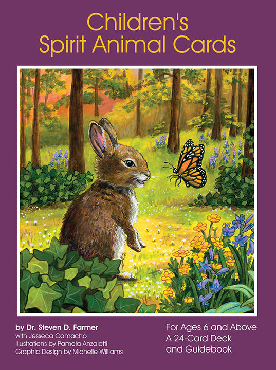 Children's Spirit Animal Cards deck box cover