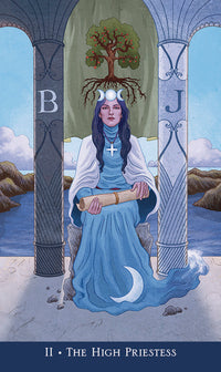 high priestess card
