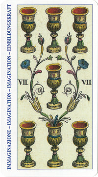 7 of cups card