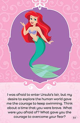 Ariel affirmation card