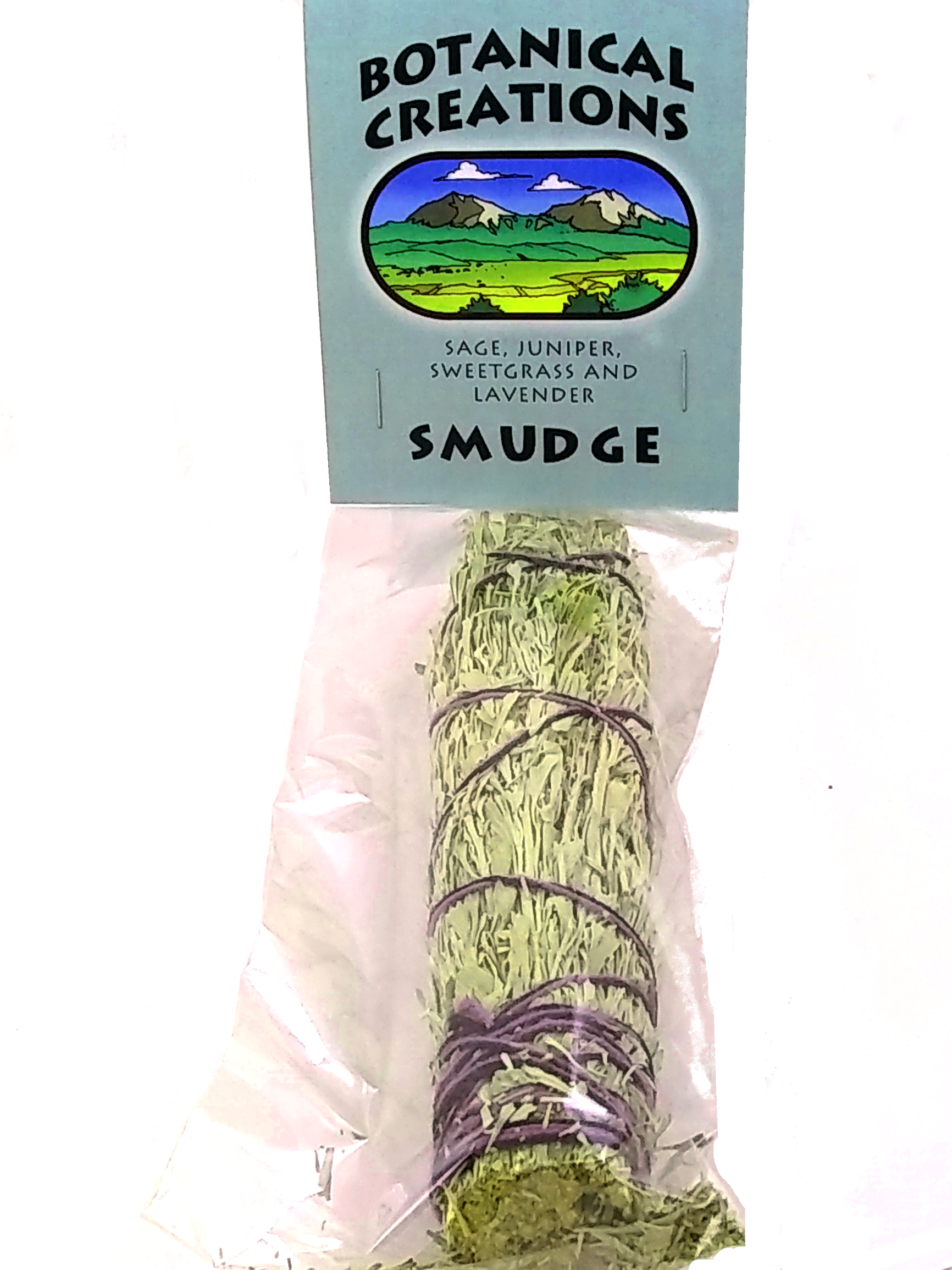 desert sage, juniper, sweetgrass lavender smudge