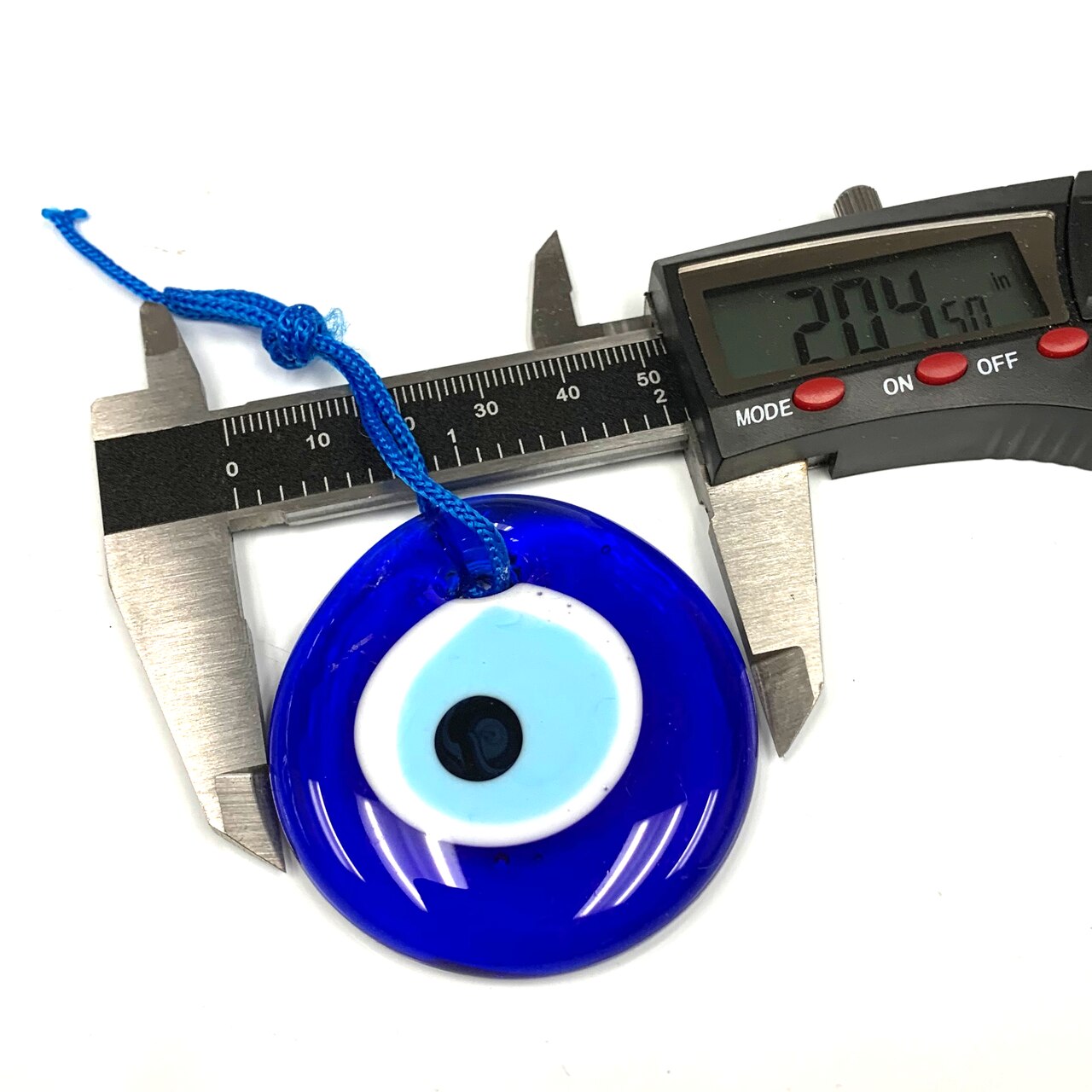 2" evil eye measurement