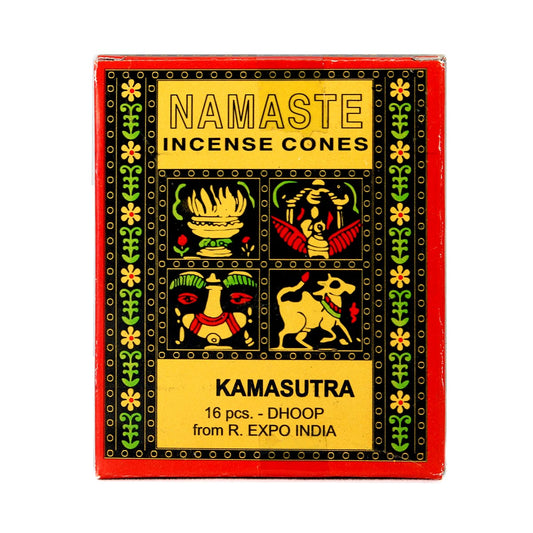 Front of Namaste Kama Sutra box