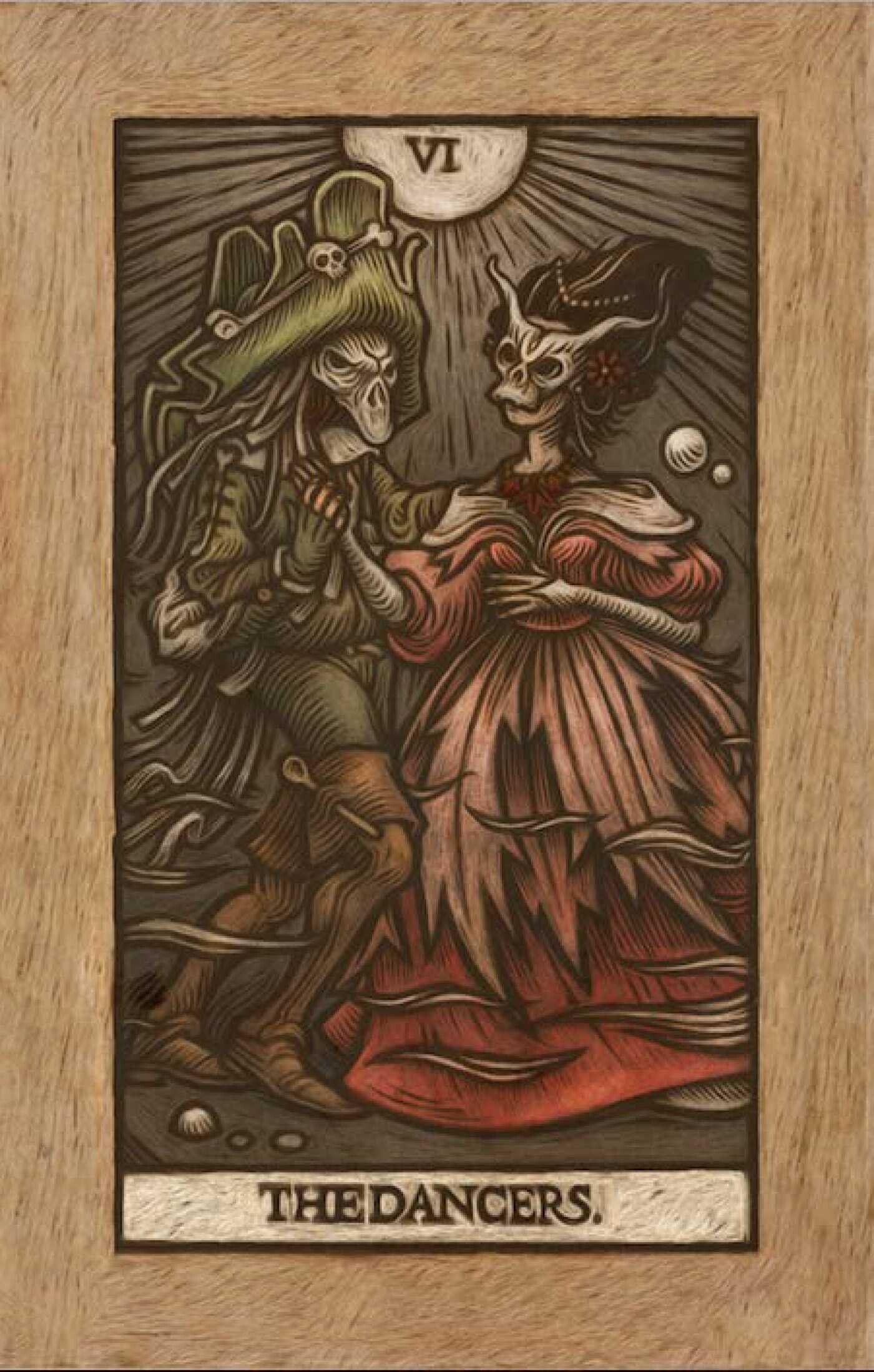 the dancers card