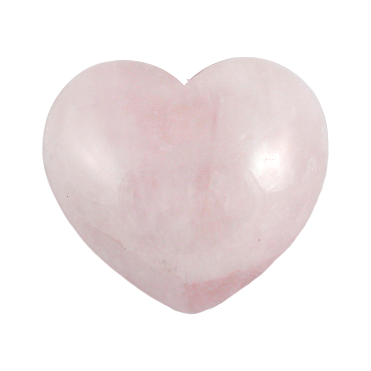 Large heart-shaped Rose Quartz