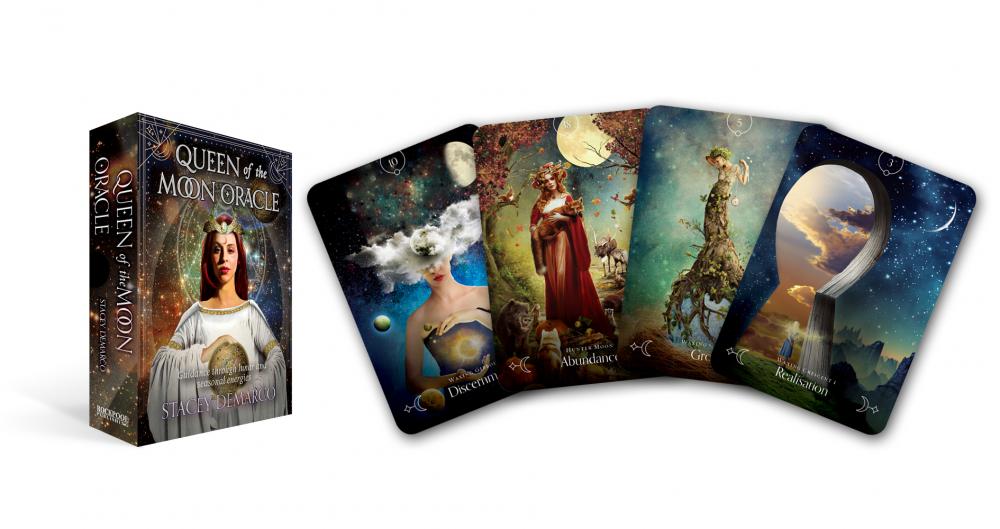 queen of the moon deck and cards