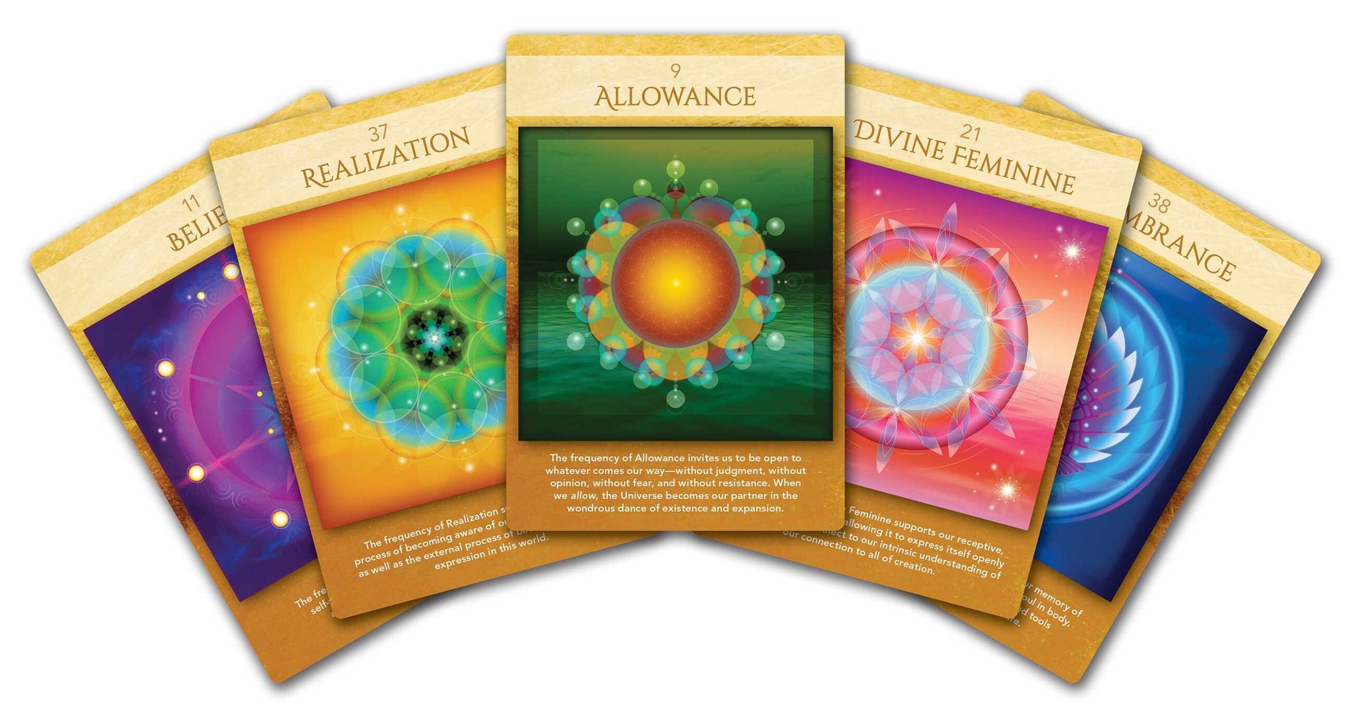 sacred geometry activation cards
