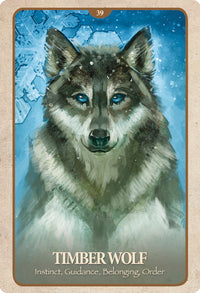 timber wolf card