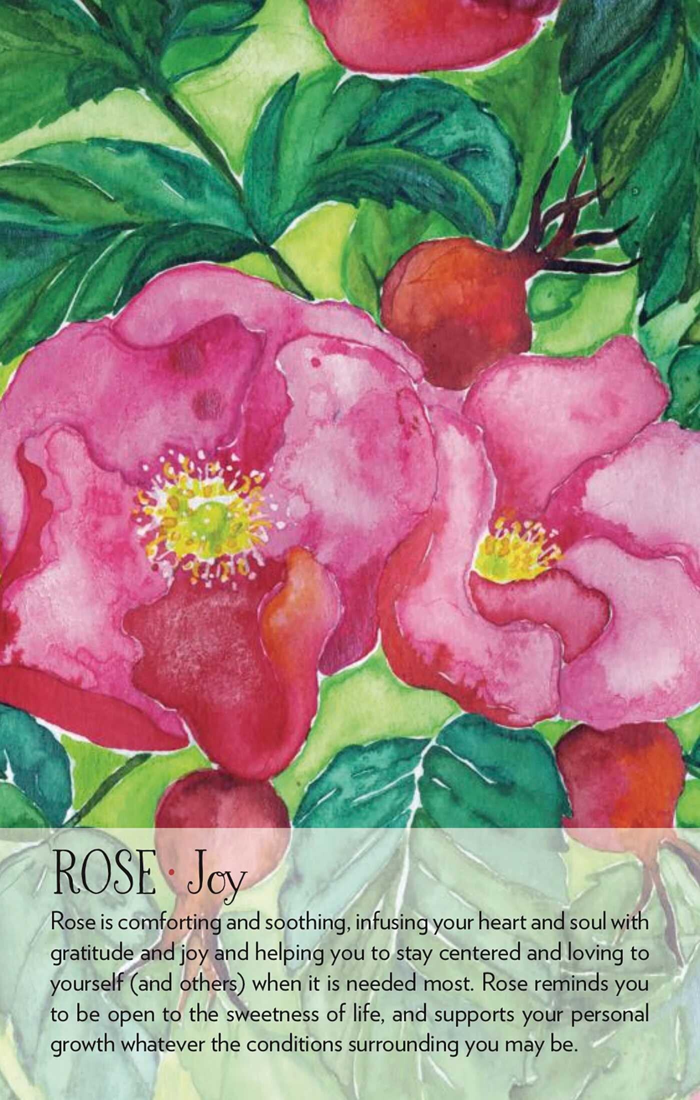 rose: joy card