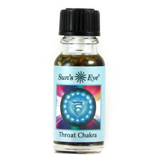 0.5 oz Sun's Eye Throat Chakra Oil