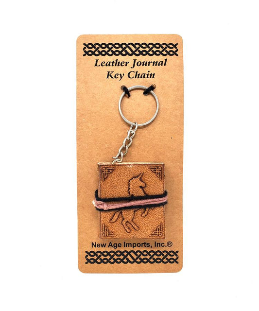 unicorn key chain journal